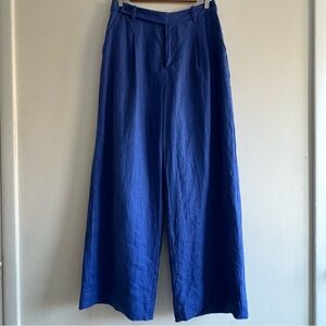 Madewell Wide-Leg Linen Pants NWT